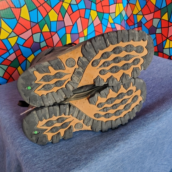 Timberland Junior Mt. Maddsen Waterproof Mid Hiking Boot Boys Size 5.5 Brown - Picture 7 of 10